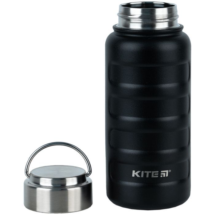 Термос Kite 500 мл чорний (K24-1204-2) изображение 2