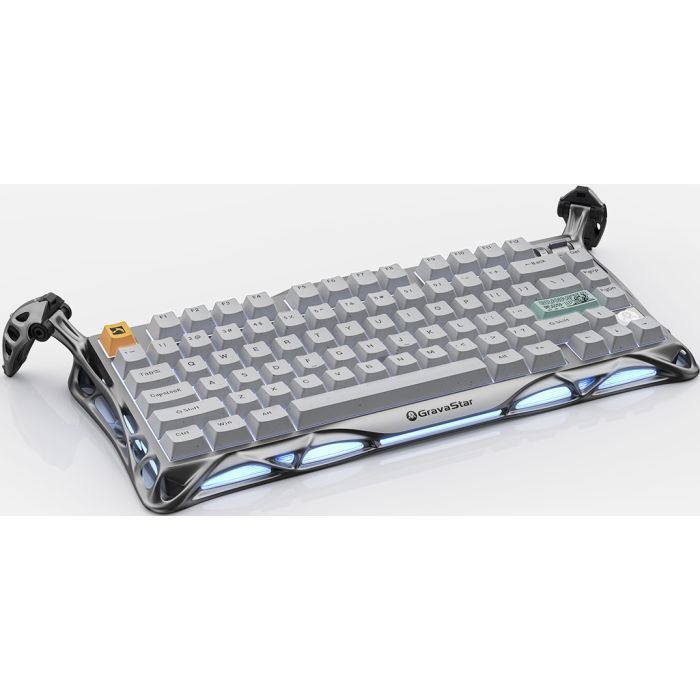 Клавиатура GravaStar Mercury K1 Pro TKL Wireless/Bluetooth/USB UA Grey (GSK1PRO_GRY) изображение 2