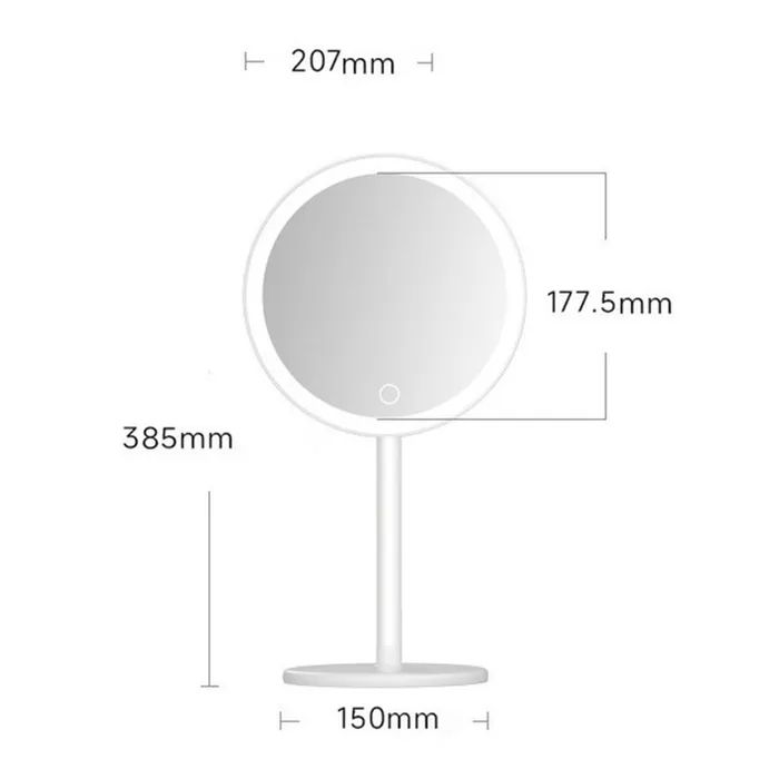 Дзеркало Xiaomi DOCO Daylight Mirror White (DM005) зображення 4