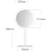 Дзеркало Xiaomi DOCO Daylight Mirror White (DM005) зображення 4