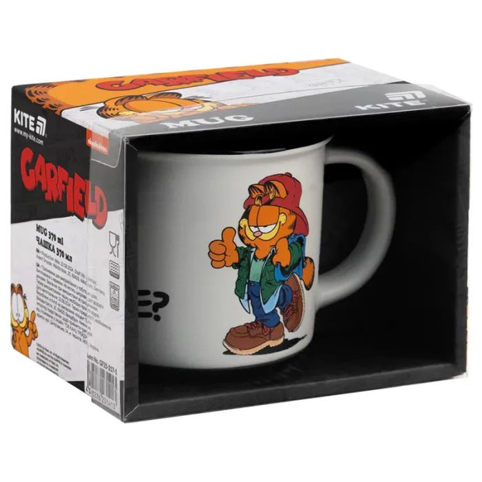 Чашка Kite Garfield 370 мл, GF-2 (GF25-217-2) зображення 3