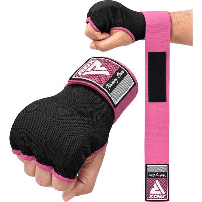 Бинти-рукавиці RDX IS2 Inner Straps Pink M (HYP-IS2P-M) зображення 2
