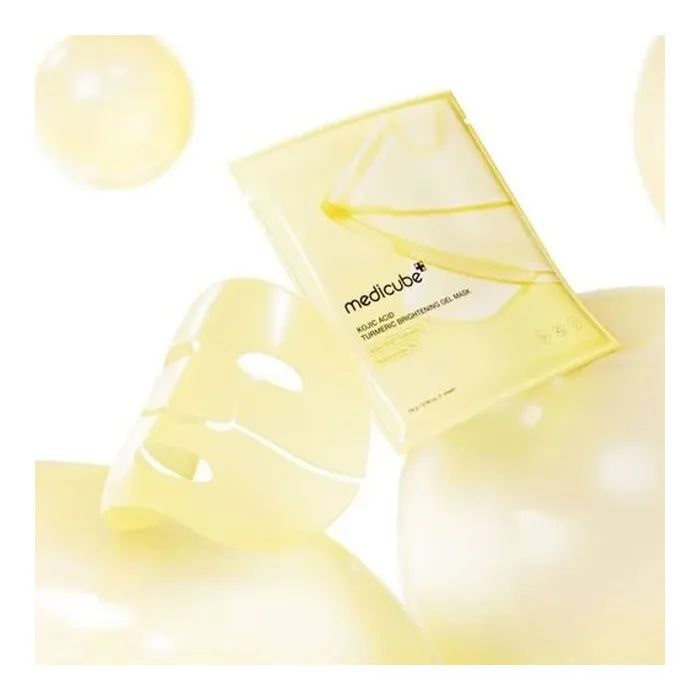 Маска для обличчя Medicube Kojic Acid Turmeric Brightening y Gel Mask Освітлювальна 28 г (8800256114658) зображення 3