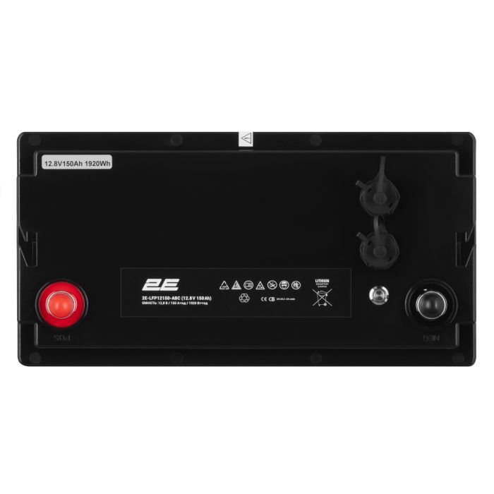 Батарея LiFePo4 2E 12V-150Ah, ABC 4S (2E-LFP12150-ABC) зображення 5 Батарея LiFePo4 2E 12V-150Ah, ABC 4S (2E-LFP12150-ABC) зображення 5