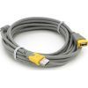 Дата кабель USB 2.0 AM/AF 5.0m ferrite grey yellow VEGGIEG (YT-AM/AF-5.0GY) изображение 2 Дата кабель USB 2.0 AM/AF 5.0m ferrite grey yellow VEGGIEG (YT-AM/AF-5.0GY) изображение 2