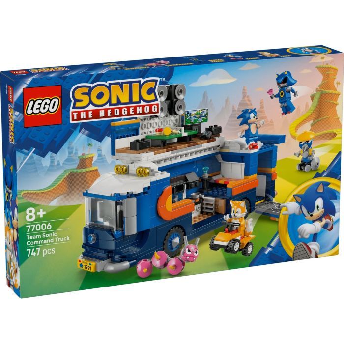 Конструктор LEGO Sonic и командный грузовик (77006)