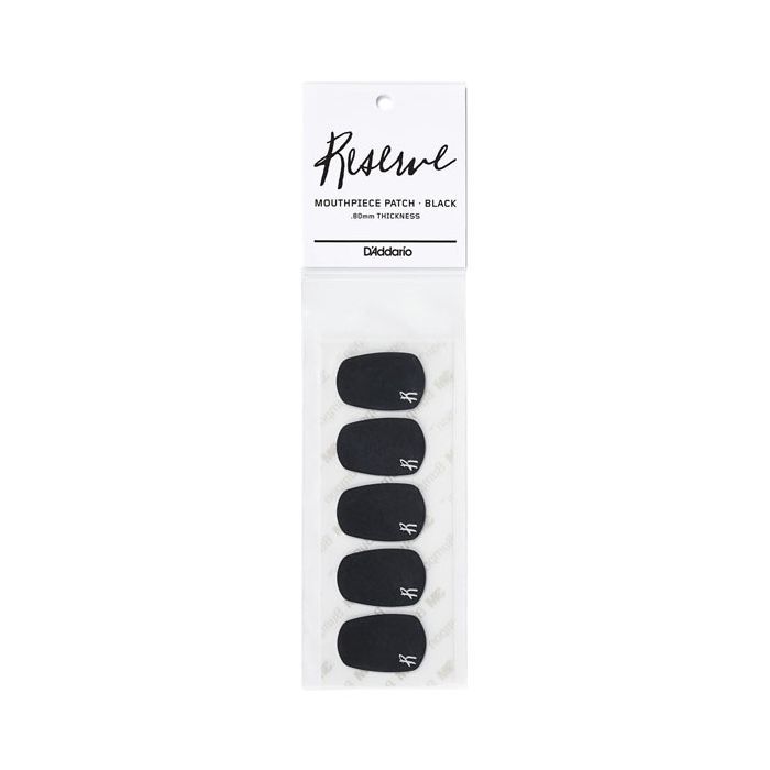 Наклейки для мундштука D'Addario Reserve Mouthpiece Patches (Black) (RMP01B)