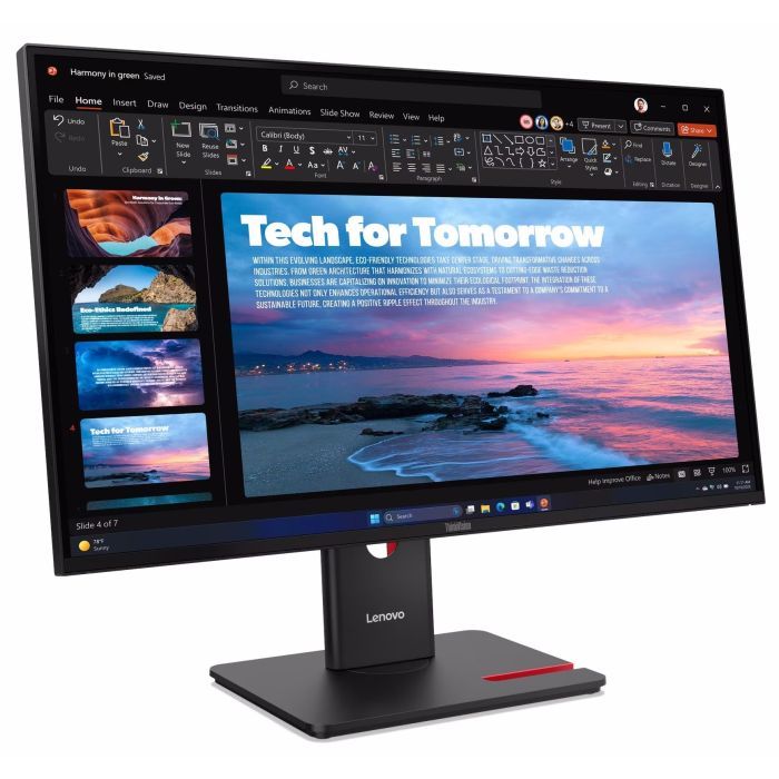 Монитор Lenovo T27QD-40 (64AAGAT2UA) изображение 2