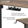 Компьютерный стол OfficePro ODE1260DW Dark Wood/Black (ODE1260DW) изображение 4