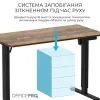 Компьютерный стол OfficePro ODE1260DW Dark Wood/Black (ODE1260DW) изображение 7