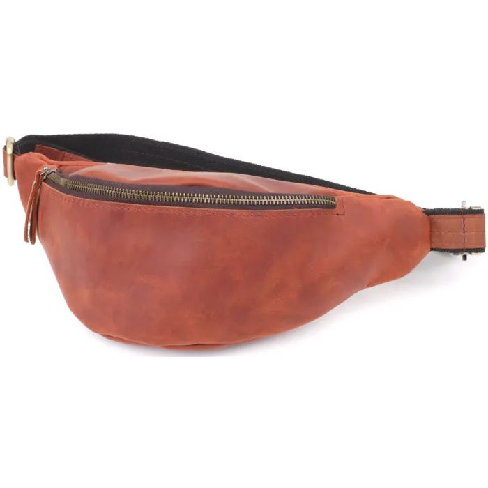 Сумка Shvigel Из натуральной кожи Рыжая (23140)