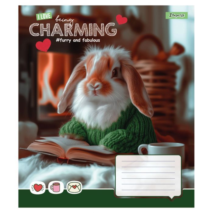 Зошит 1 вересня Charming А5 18 аркушів лінія (768186) зображення 2