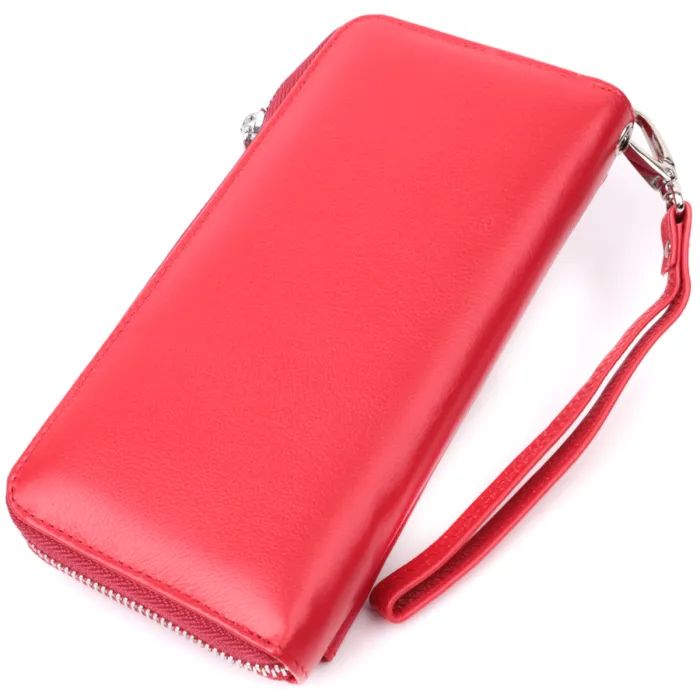 Кошелек ST Leather Из натуральной кожи Красный (22530) изображение 2