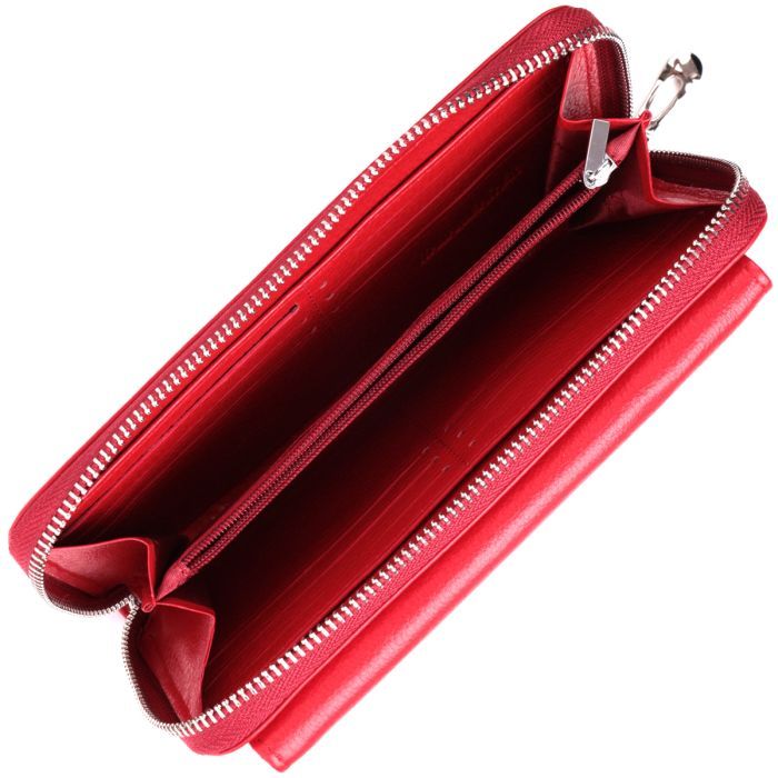 Кошелек ST Leather Из натуральной кожи Красный (22530) изображение 6