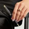 Ручка шариковая Waterman HEMISPHERE Metallic Lava Black GT BP (22 090) изображение 5
