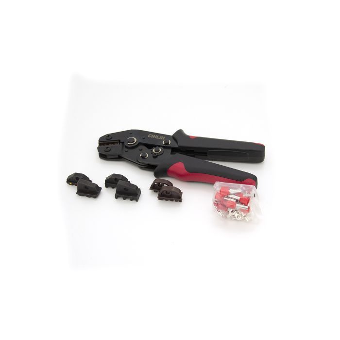Затиск для клем CINLINELE Black-red + насадки 06 -0.5-6mm2, 02С -0.5-2.5mm2, 16WF -6-16mm2 (Cinlin-06-02C-16WF) зображення 6
