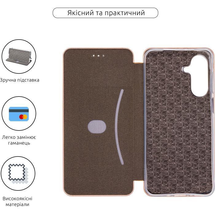 Чехол для мобильного телефона Armorstandart G-Case Samsung A17 4G Rose Gold (ARM86785) изображение 3