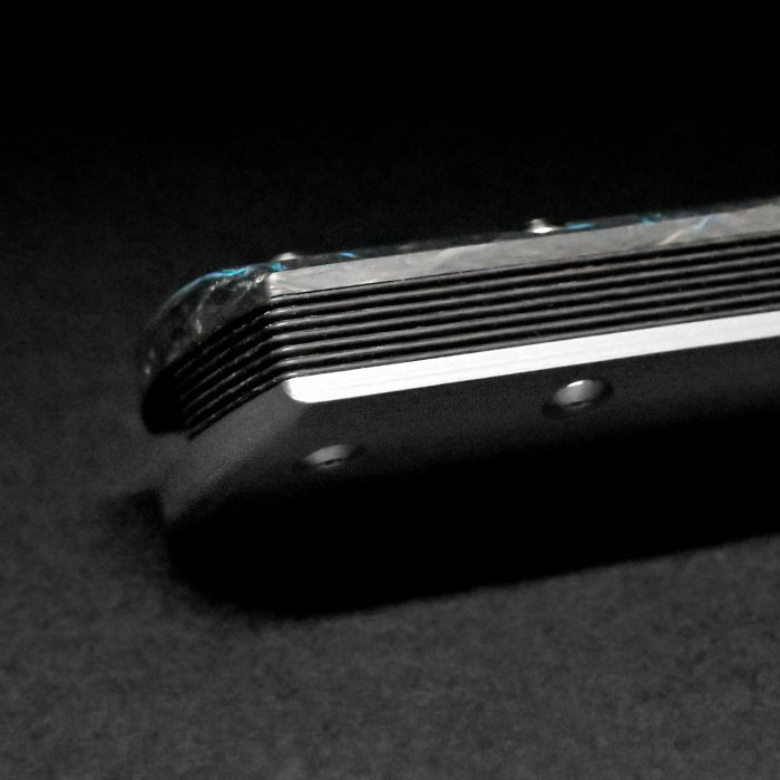 Ніж Maserin Daga, Elmax, fat carbon, синій (372/B) зображення 8