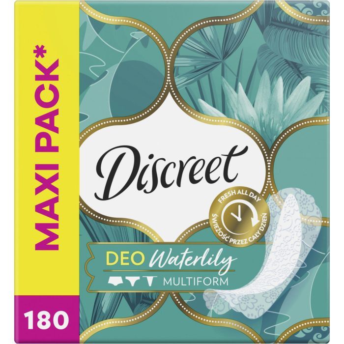 Щоденні прокладки Discreet Deo Waterlily 180 шт. (8700216859226) зображення 2