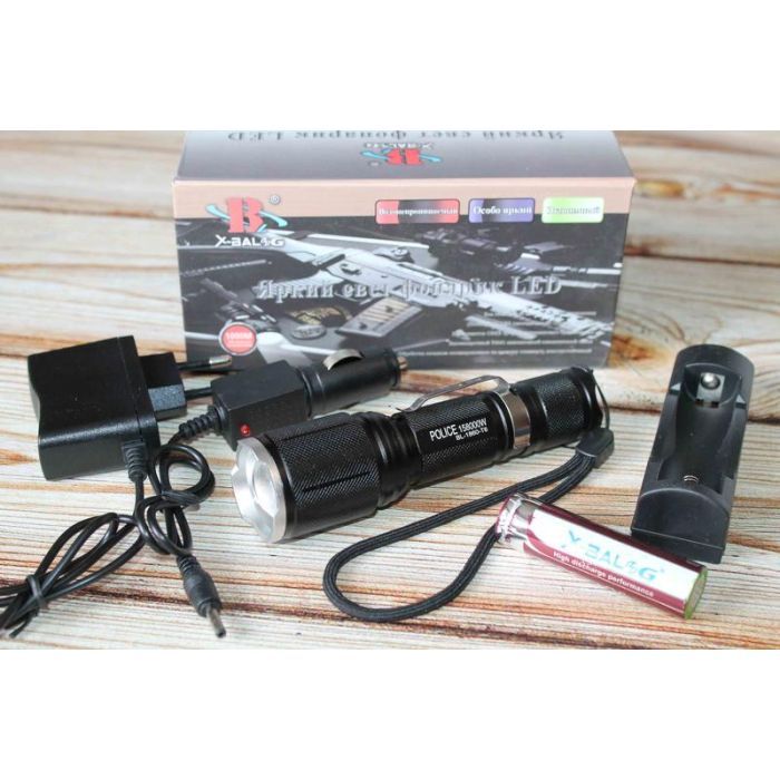 Фонарь Bailong BL-1860-Т6 изображение 4