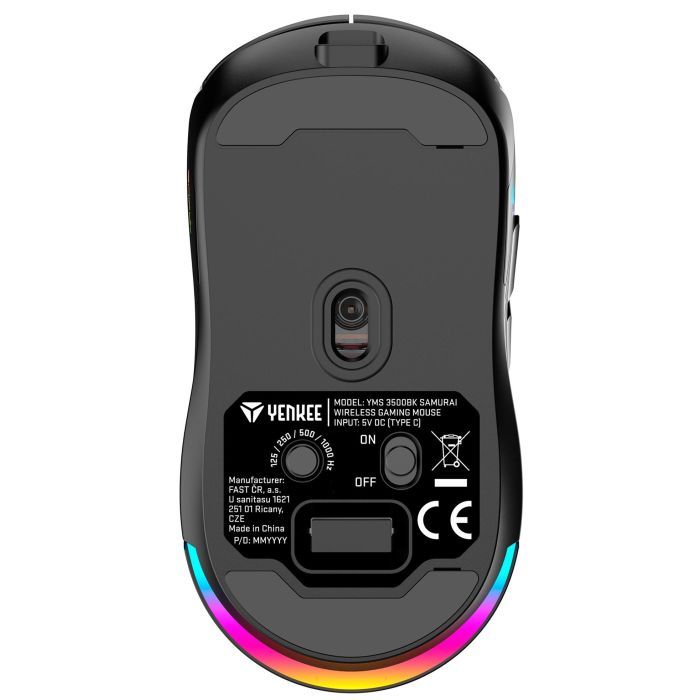 Мышка YENKEE YMS 3500BK Samurai Wireless Black (45018706) изображение 3