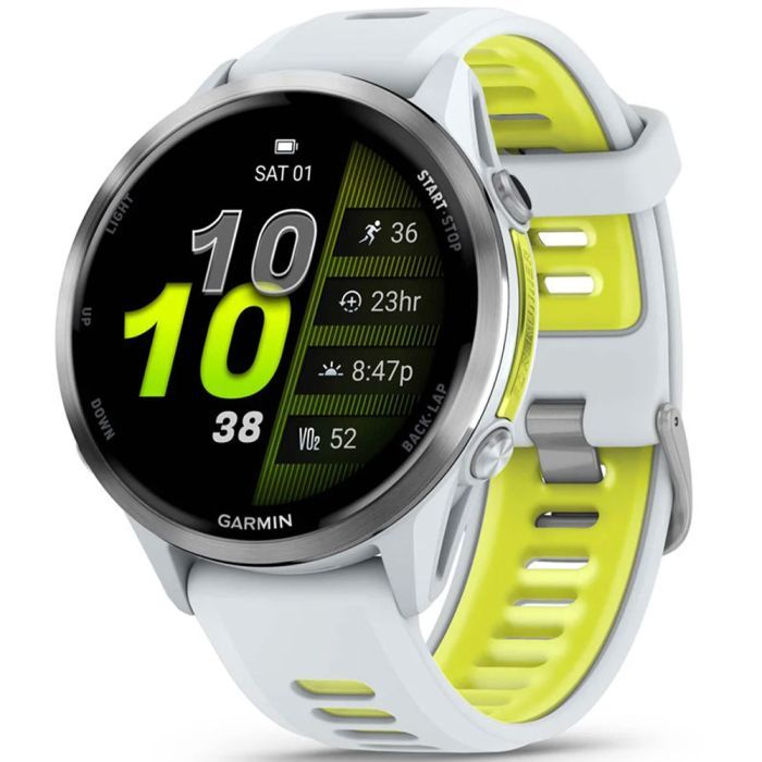 Смарт-часы Garmin Forerunner 970, Black/Amp Yellow, GPS (010-02969-10)
