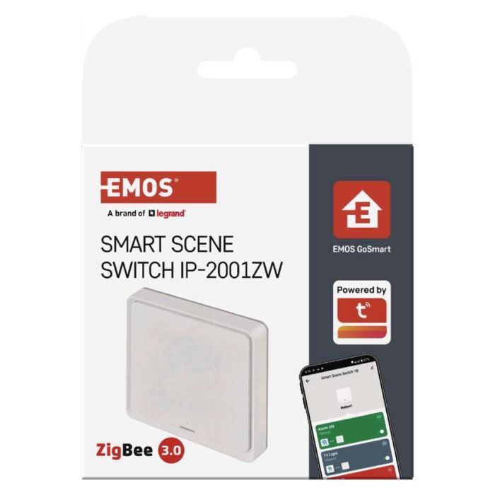 Розумний вимикач EMOS H5011 1 button ZigBee 3.0 White (H5011) зображення 10