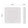Розумний вимикач EMOS H5011 1 button ZigBee 3.0 White (H5011) зображення 9