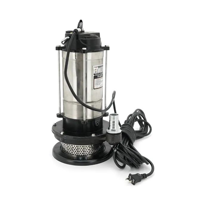 Заглибний насос Voltronic 1500W, 220V, до 4 м³/год, підйом до 30 м, 25мм, INOX, 410х200х230 мм, 11.5 кг. + перехідник (YT-P-1500-30)