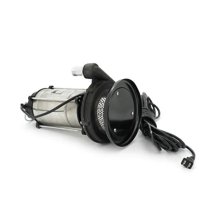 Заглибний насос Voltronic 1500W, 220V, до 4 м³/год, підйом до 30 м, 25мм, INOX, 410х200х230 мм, 11.5 кг. + перехідник (YT-P-1500-30) зображення 2