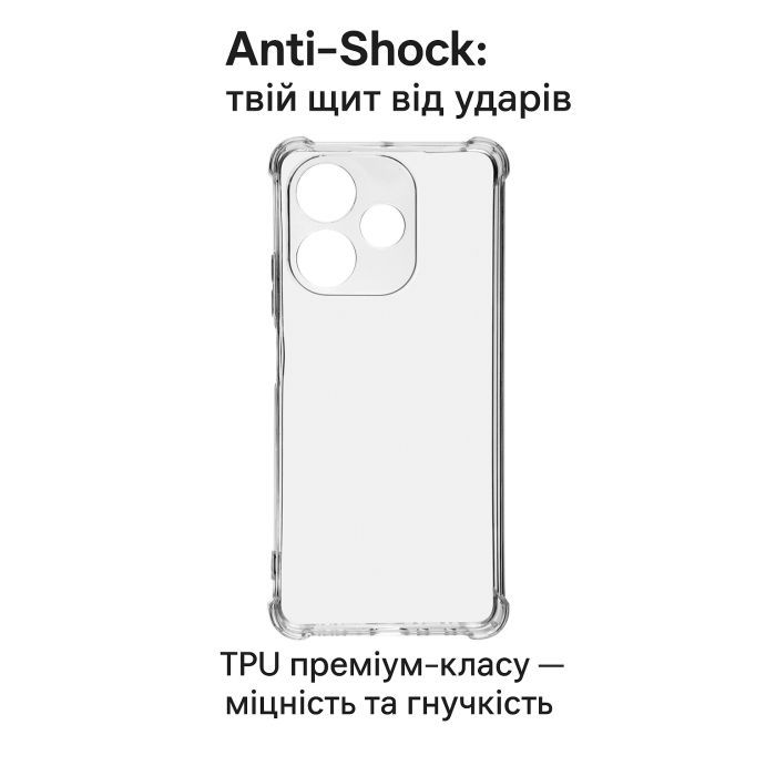 Чехол для мобильного телефона BeCover Anti-Shock Oppo A5 Pro 4G/5G Clear (713813) изображение 2