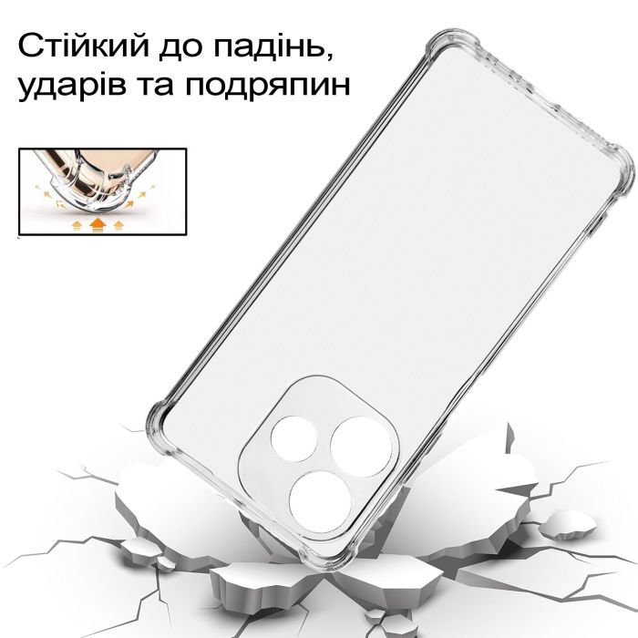 Чехол для мобильного телефона BeCover Anti-Shock Oppo A5 Pro 4G/5G Clear (713813) изображение 3