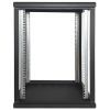 Шкаф настенный Eserver 12U 600х600х637 (Ш*Г*В), стекло (ES-Е1260B) изображение 5