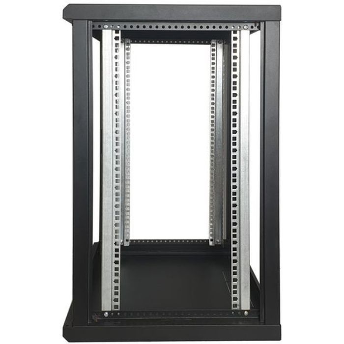 Шкаф настенный Eserver 12U 600х600х637 (Ш*Г*В), стекло (ES-Е1260B) изображение 7