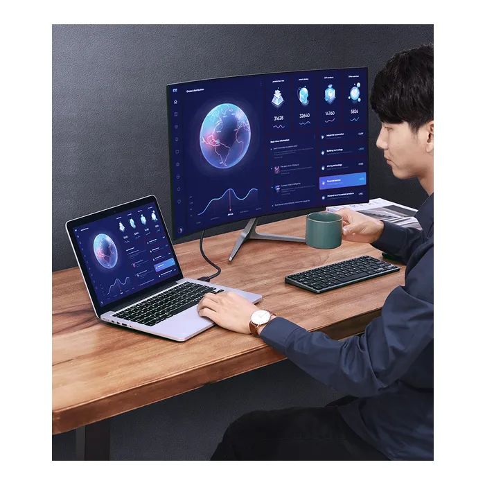 Кабель мультимедійний HDMI M to DVI M 3.0m HD106 black UGREEN (10136) зображення 5