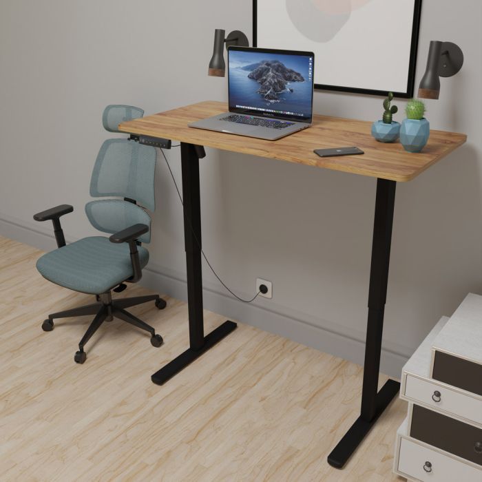 Компьютерный стол Mealux PowerDesk Lite Antique з електрорегулюванням висоти (EVO-201 Lite Antique / B) изображение 5