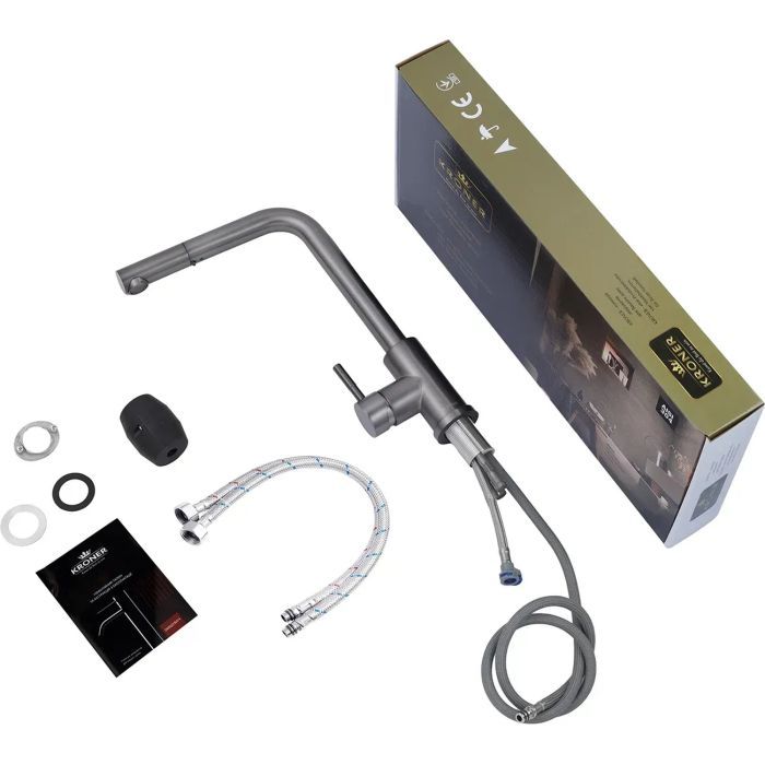 Смеситель Kroner Klassisch-PVD03918V (CV032285) изображение 9