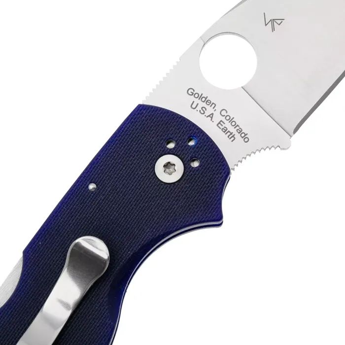 Нож Spyderco Native 5 CPM SPY27 G-10 Cobalt Blue (C41GPCBL5) изображение 6