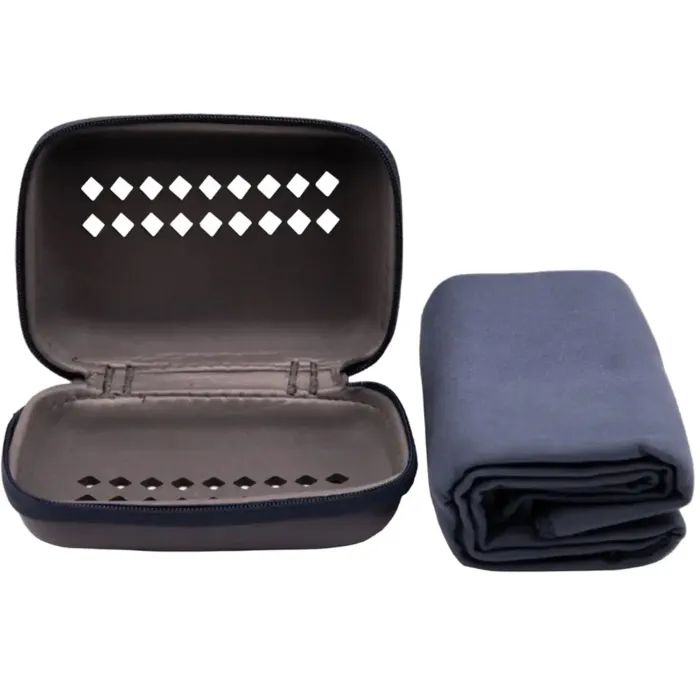 Туристичний рушник Tribe з мікрофібри в чохлі Pocket Towel 40х80 S Navy (T-LC-0001-S-navy) зображення 7