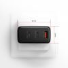 Зарядное устройство AXAGON 1xUSB + 2xUSB-C 100W QC4+ PD3.0 PPS black (ACU-DPQ100) изображение 2