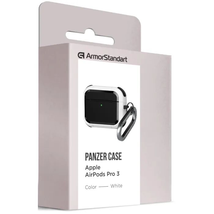 Чехол для наушников Armorstandart Panzer для Apple Airpods Pro 3 Olive Green (ARM88289) изображение 2