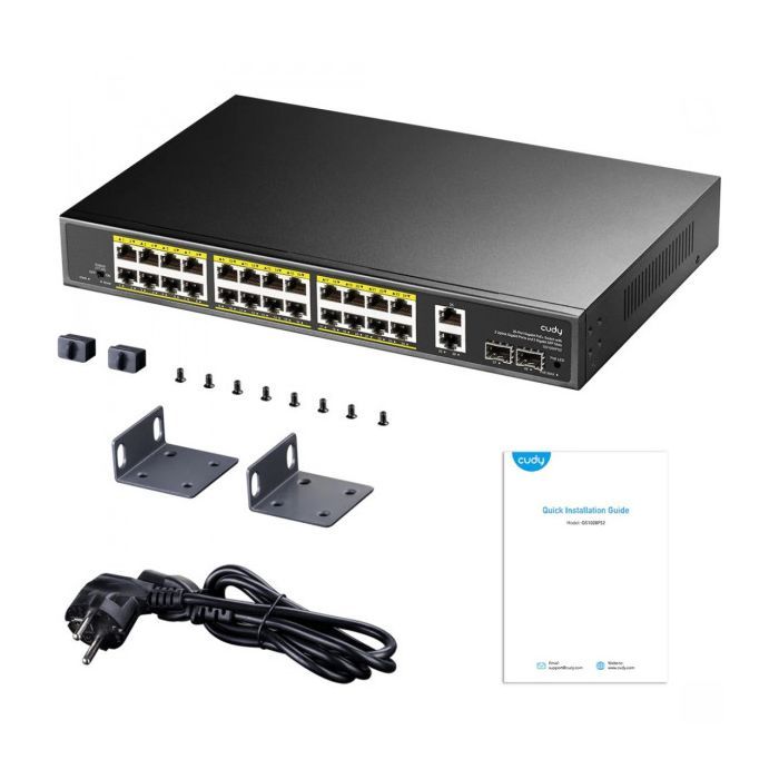 Коммутатор сетевой Cudy GS1026PS2 изображение 4