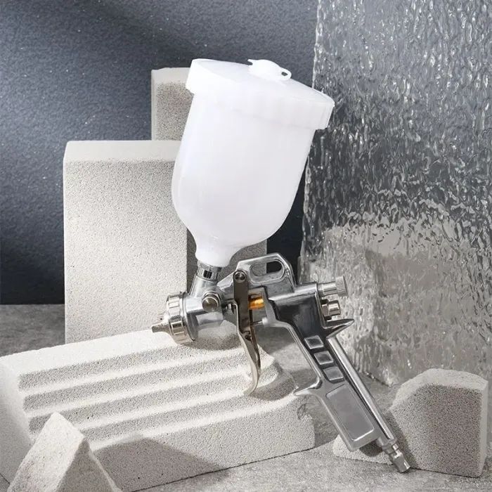 Краскопульт Deli 500, 2.5мм, 400мл. (EDL-QPQ-990G) изображение 3