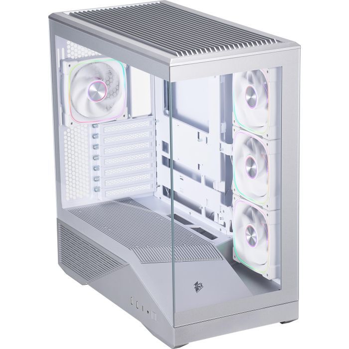 Корпус для ПК 1stPlayer GM7-SV-3FN7R-W-1FN7-W Silver (GM7-SV-3FN7R-W-1FN7-W) изображение 2