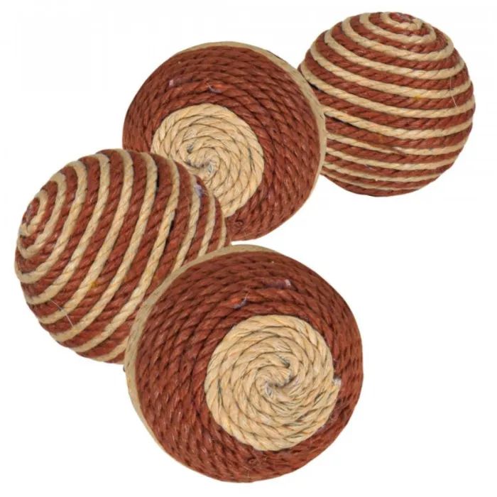 Игрушка для кошек Trixie Мячик полосатый 4.5 см (4011905458052)