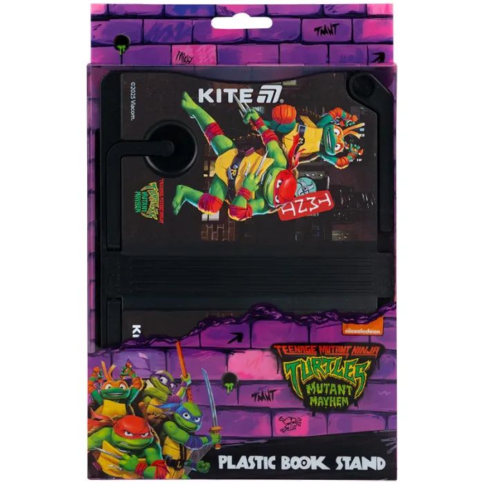 Підставка для книг Kite Ninja Turtles, пластикова (NT25-391) зображення 3