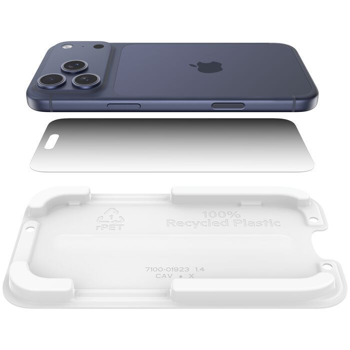 Скло захисне Belkin iPhone 17 Pro Max Privacy Screen Protector (OVA214HQ) зображення 5