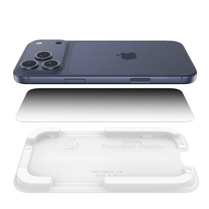 Скло захисне Belkin iPhone 17 Pro Max Privacy Screen Protector (OVA214HQ) зображення 9