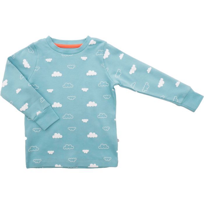 Пижама детская Bibaby с тучками (59702-92G-mint) изображение 2