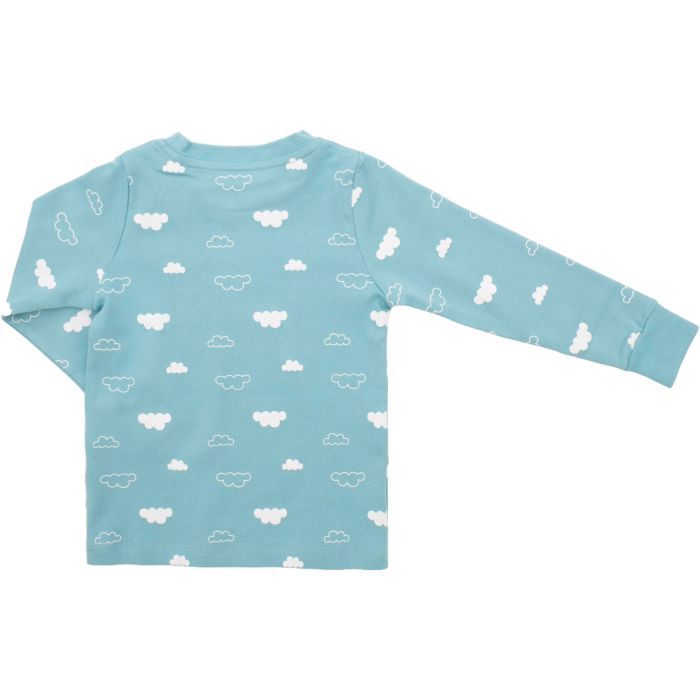 Пижама детская Bibaby с тучками (59702-92G-mint) изображение 3